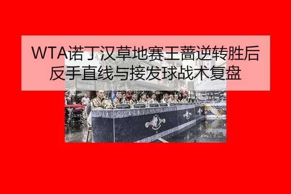 WTA诺丁汉草地赛王蔷逆转胜后反手直线与接发球战术复盘